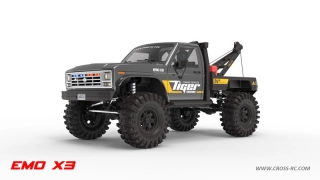 CROSS-RC EMO X 3, 4x4, 1:8, RTR, šedý